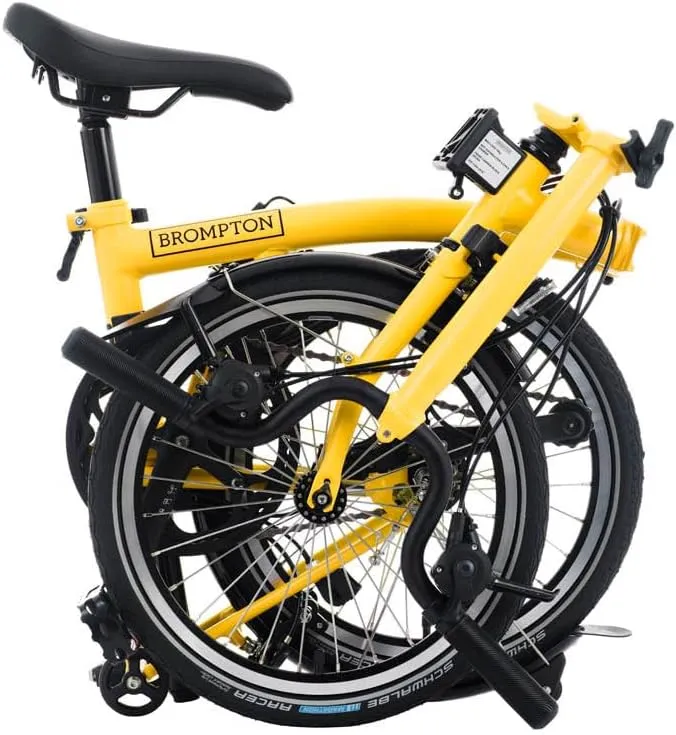 Brompton Folding Commuter Bike C Line 12-Speed | Compact, Lightweight, Urban Bike for Adults