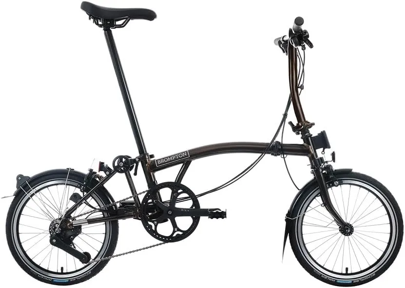 Brompton Folding Commuter Bike C Line 12-Speed | Compact, Lightweight, Urban Bike for Adults