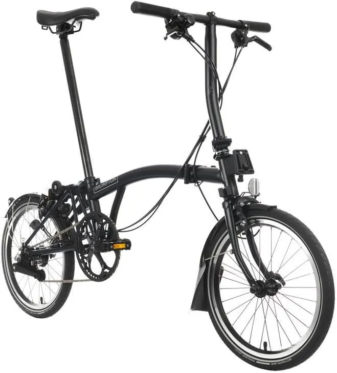 Brompton Folding Commuter Bike C Line 2-Speed | Compact, Lightweight, Urban Bike for Adults