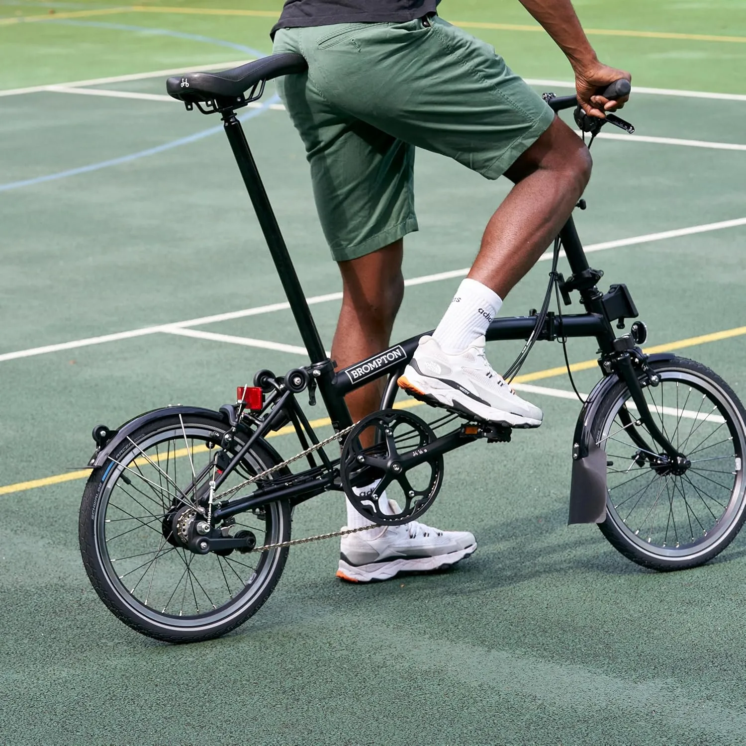 Brompton Folding Commuter Bike C Line 2-Speed | Compact, Lightweight, Urban Bike for Adults
