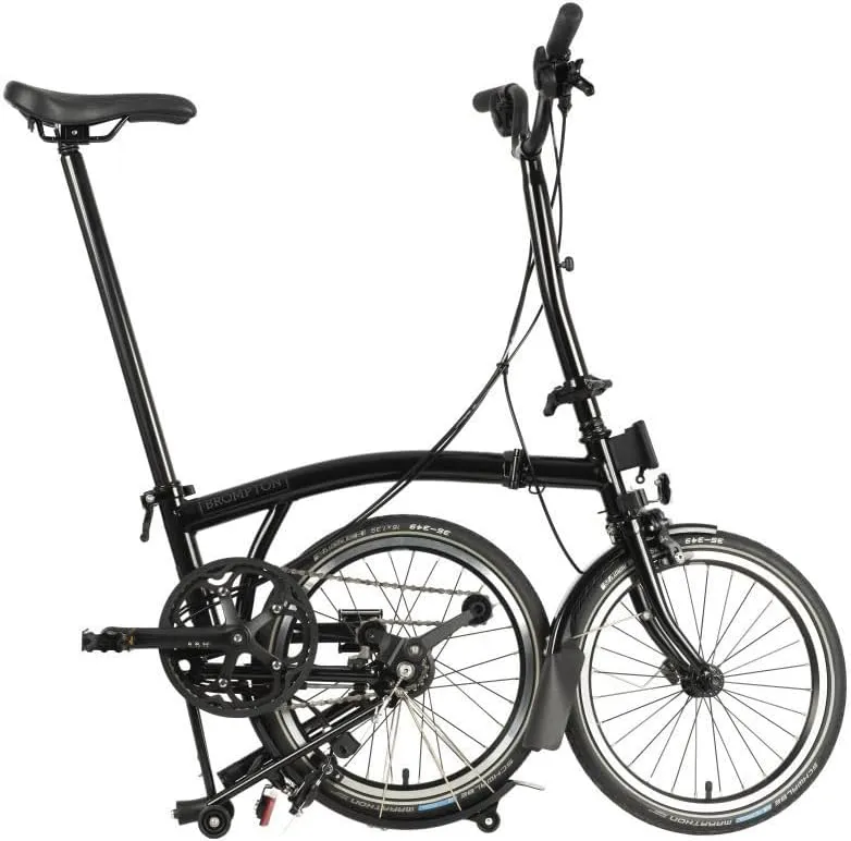 Brompton Folding Commuter Bike C Line 6-Speed | Compact, Lightweight, Urban Bike for Adults