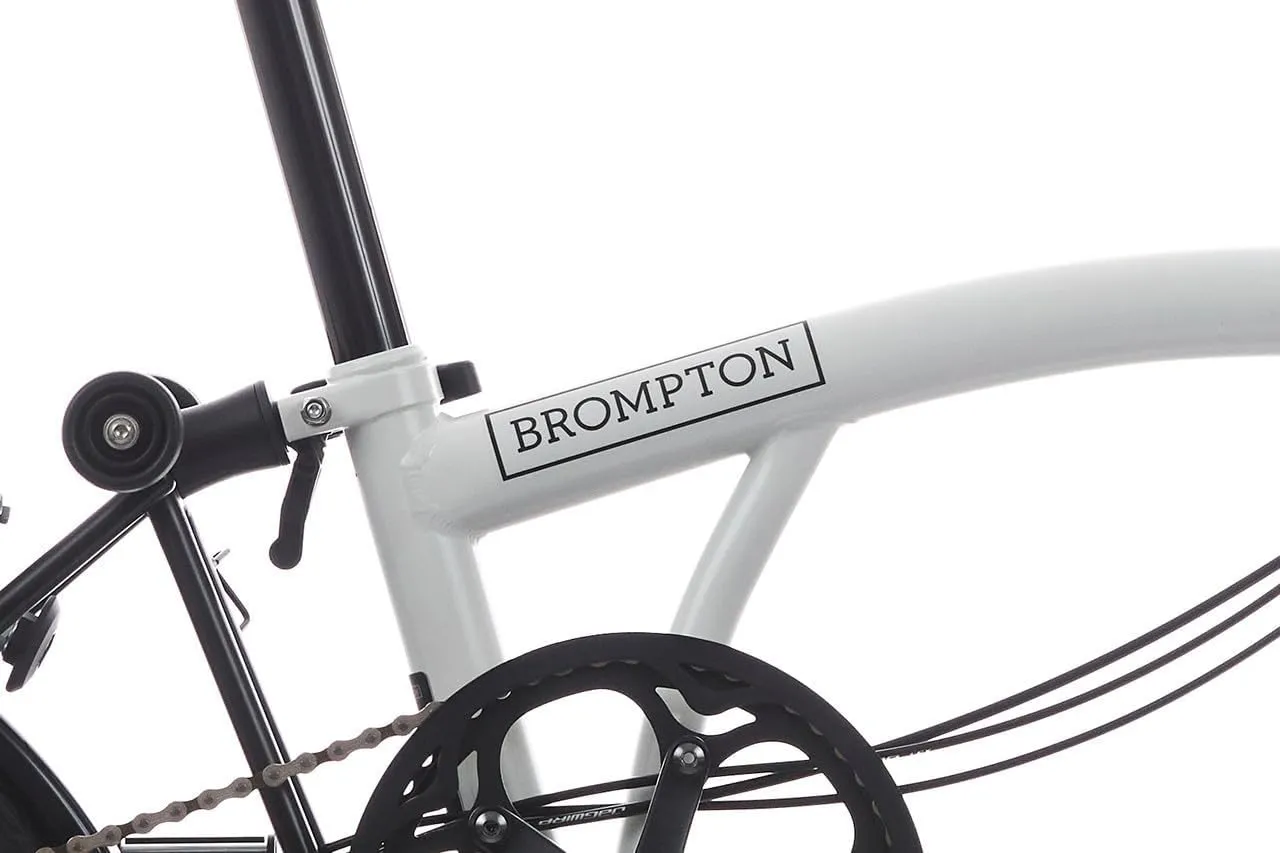 Brompton Folding Commuter Bike C Line 6-Speed | Compact, Lightweight, Urban Bike for Adults
