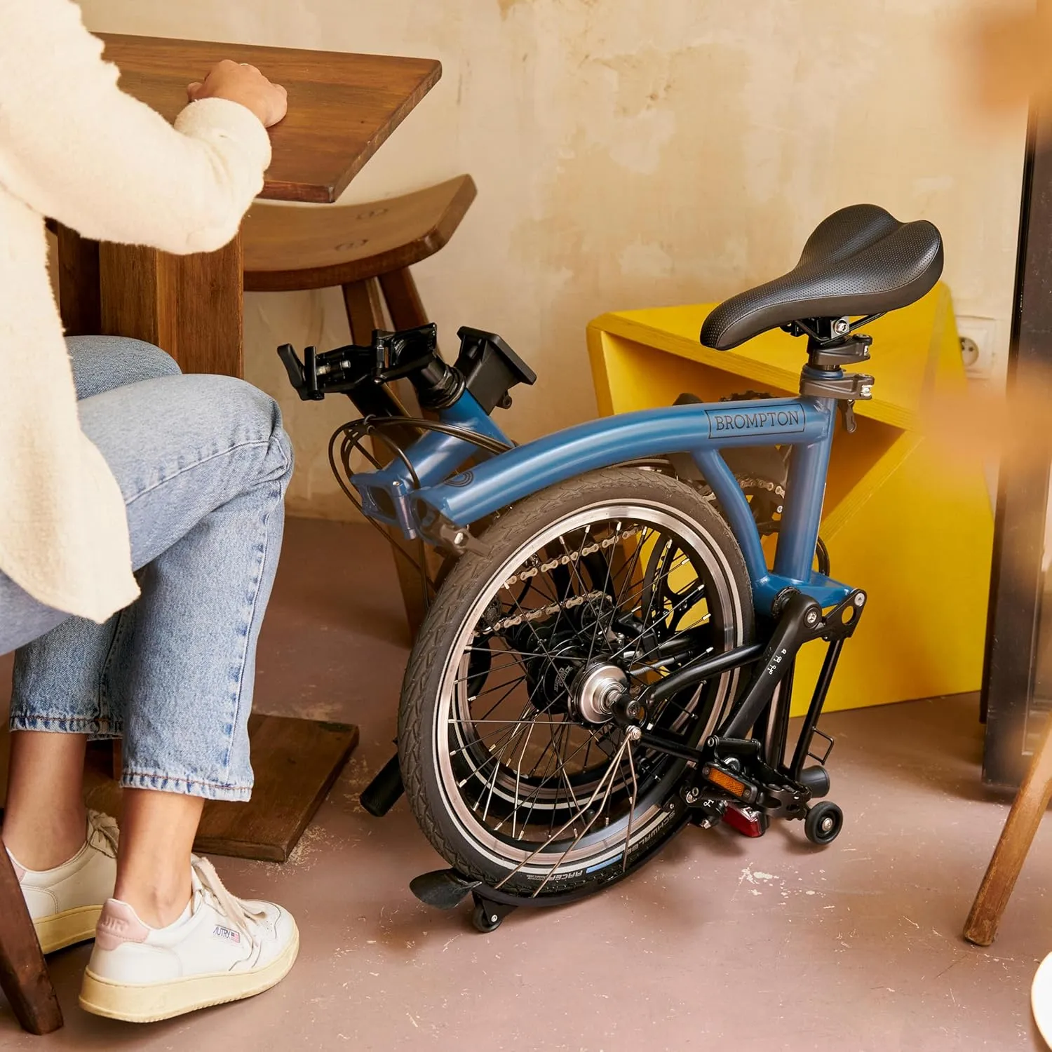 Brompton Folding Commuter Bike C Line 6-Speed | Compact, Lightweight, Urban Bike for Adults