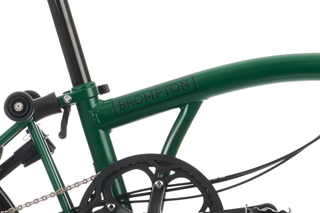 Brompton Folding Commuter Bike C Line 6-Speed | Compact, Lightweight, Urban Bike for Adults