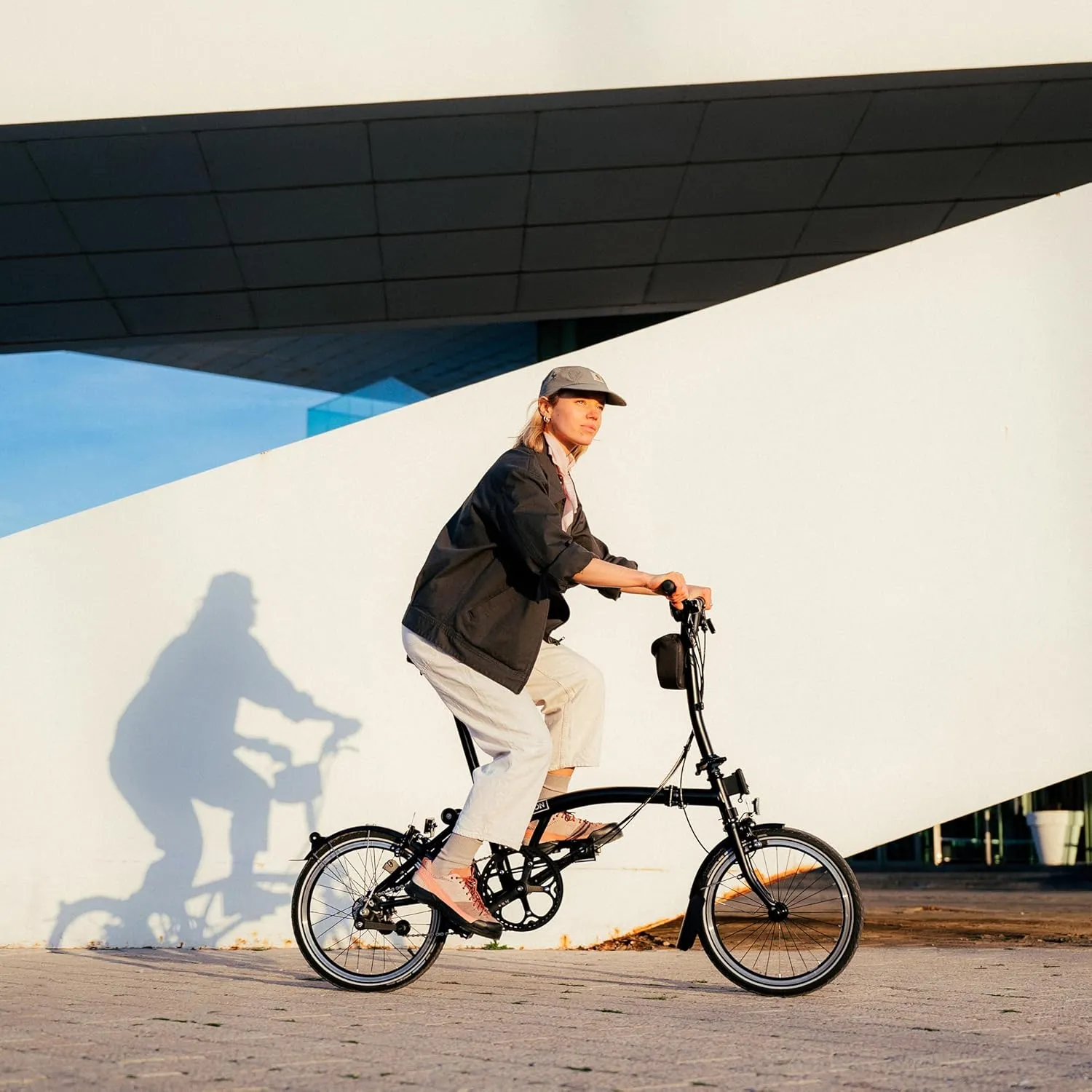 Brompton Folding Commuter Bike C Line 6-Speed | Compact, Lightweight, Urban Bike for Adults