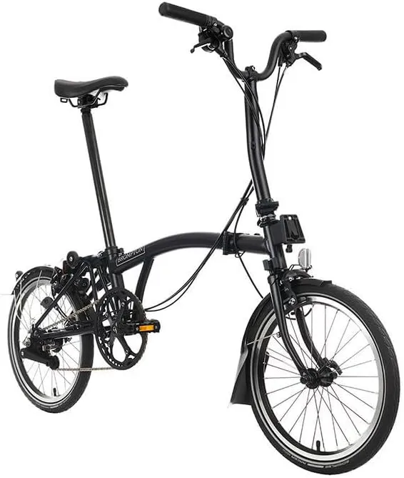 Brompton Folding Commuter Bike C Line 6-Speed | Compact, Lightweight, Urban Bike for Adults