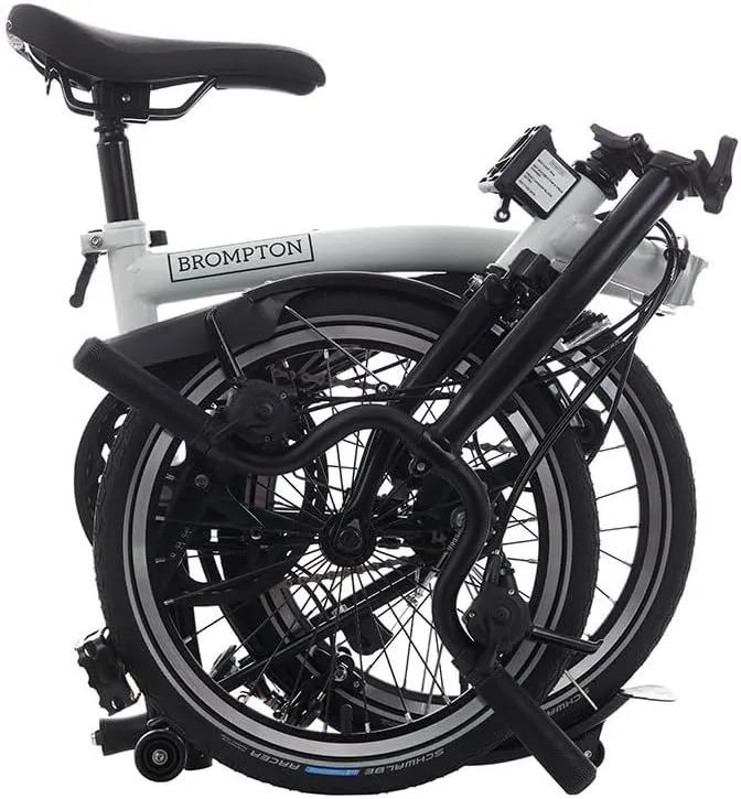 Brompton Folding Commuter Bike C Line 6-Speed | Compact, Lightweight, Urban Bike for Adults