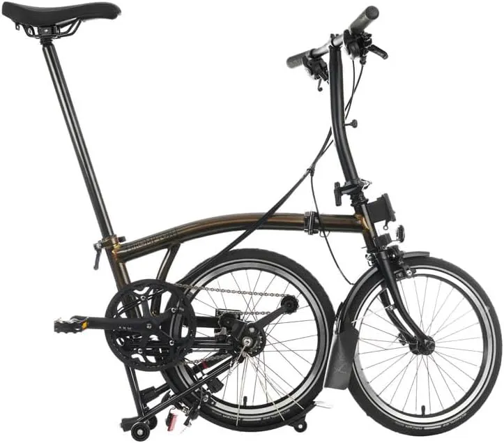 Brompton Folding Commuter Bike C Line 6-Speed | Compact, Lightweight, Urban Bike for Adults