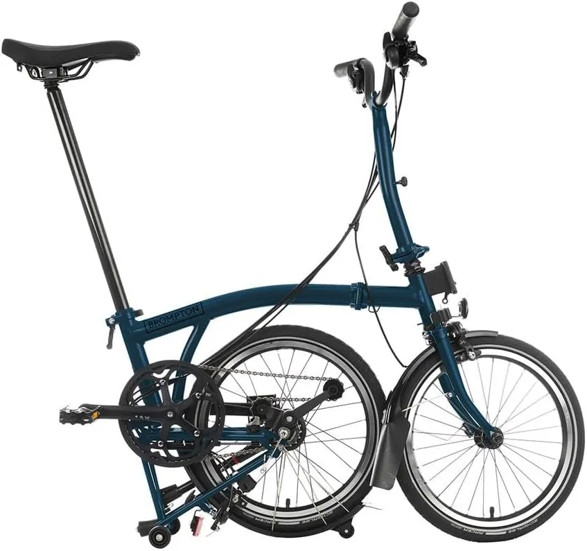 Brompton Folding Commuter Bike C Line 6-Speed | Compact, Lightweight, Urban Bike for Adults