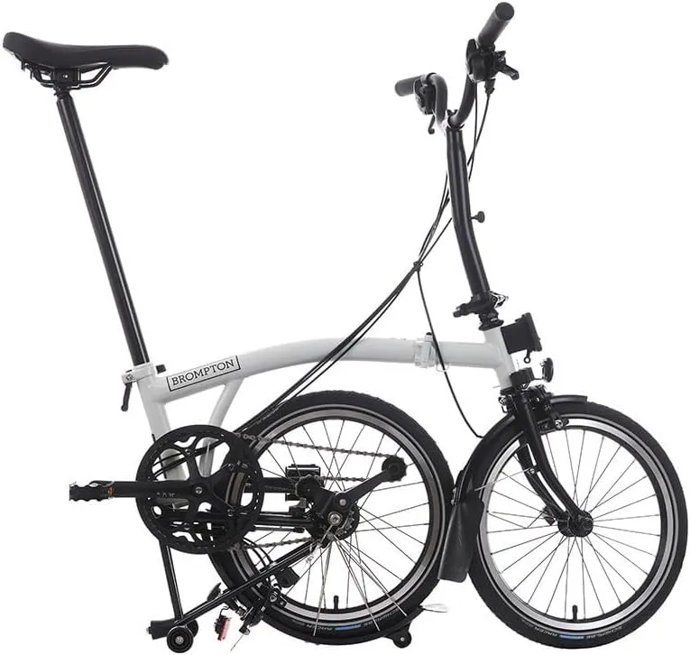 Brompton Folding Commuter Bike C Line 6-Speed | Compact, Lightweight, Urban Bike for Adults