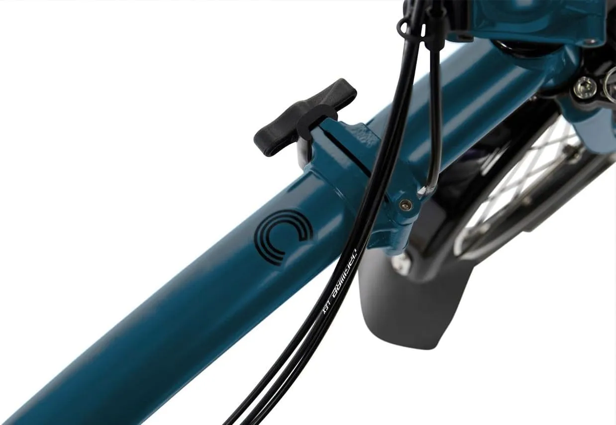 Brompton Folding Commuter Bike C Line 6-Speed | Compact, Lightweight, Urban Bike for Adults