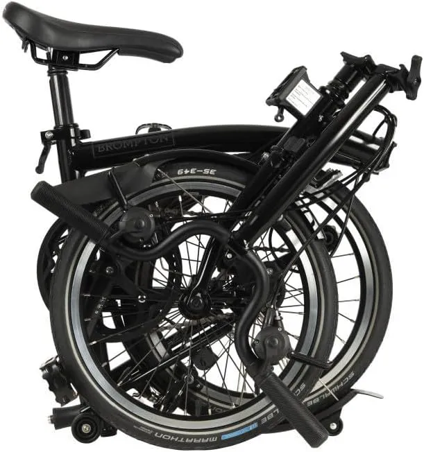 Brompton Folding Commuter Bike C Line 6-Speed | Compact, Lightweight, Urban Bike for Adults