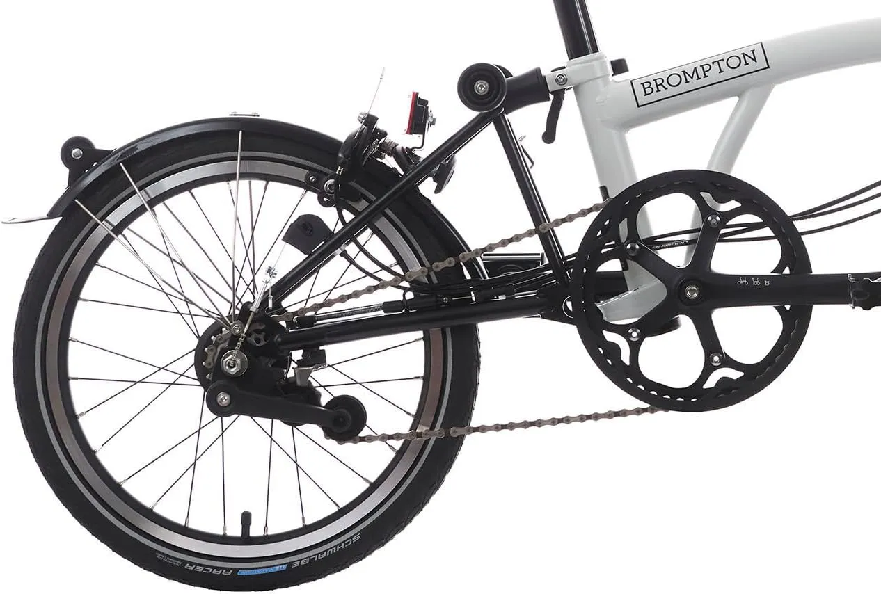 Brompton Folding Commuter Bike C Line 6-Speed | Compact, Lightweight, Urban Bike for Adults
