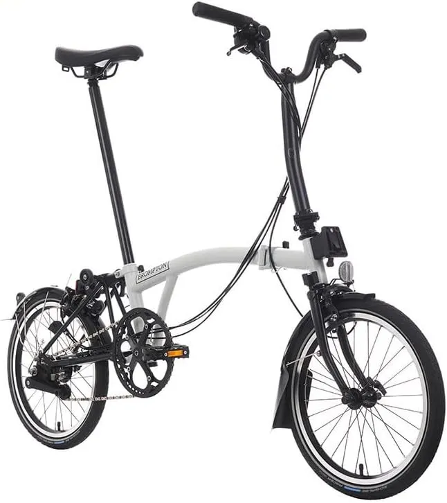 Brompton Folding Commuter Bike C Line 6-Speed | Compact, Lightweight, Urban Bike for Adults