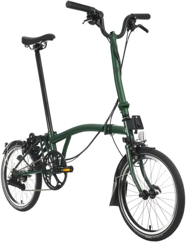 Brompton Folding Commuter Bike C Line 6-Speed | Compact, Lightweight, Urban Bike for Adults