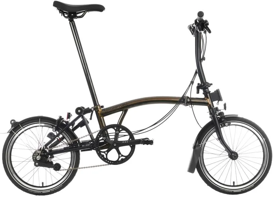Brompton Folding Commuter Bike C Line 6-Speed | Compact, Lightweight, Urban Bike for Adults