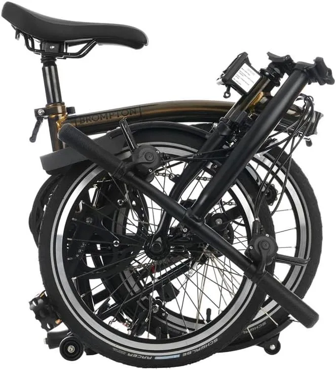 Brompton Folding Commuter Bike C Line 6-Speed | Compact, Lightweight, Urban Bike for Adults