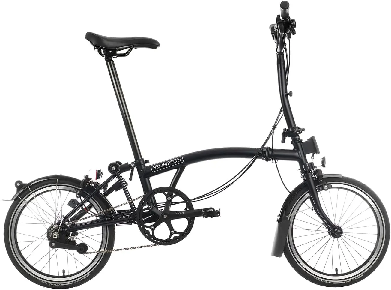 Brompton Folding Commuter Bike C Line 6-Speed | Compact, Lightweight, Urban Bike for Adults