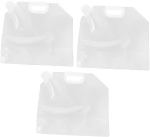 Cabilock 5l Collapsible Water Storage Tank Portable Drink Flask Folding Bag for Hiking Camping Car Office