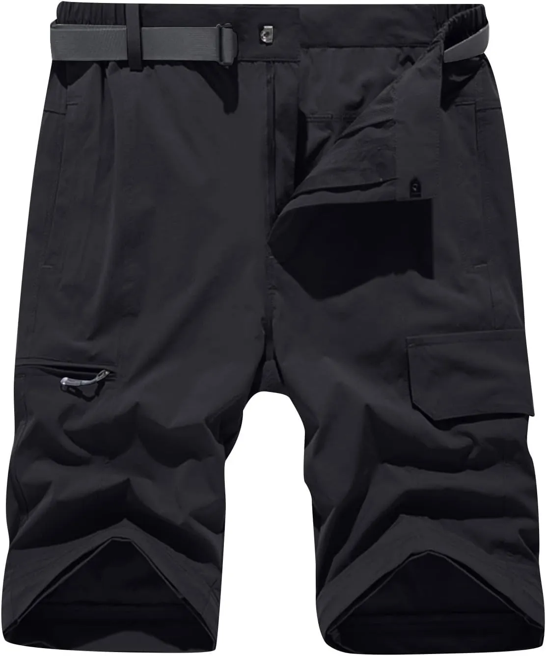 Cambkatl Mens Hiking Pants Outdoor Convertible Waterproof Quick Dry Zip Off Lightweight Fishing Safari Camping Travel Pants