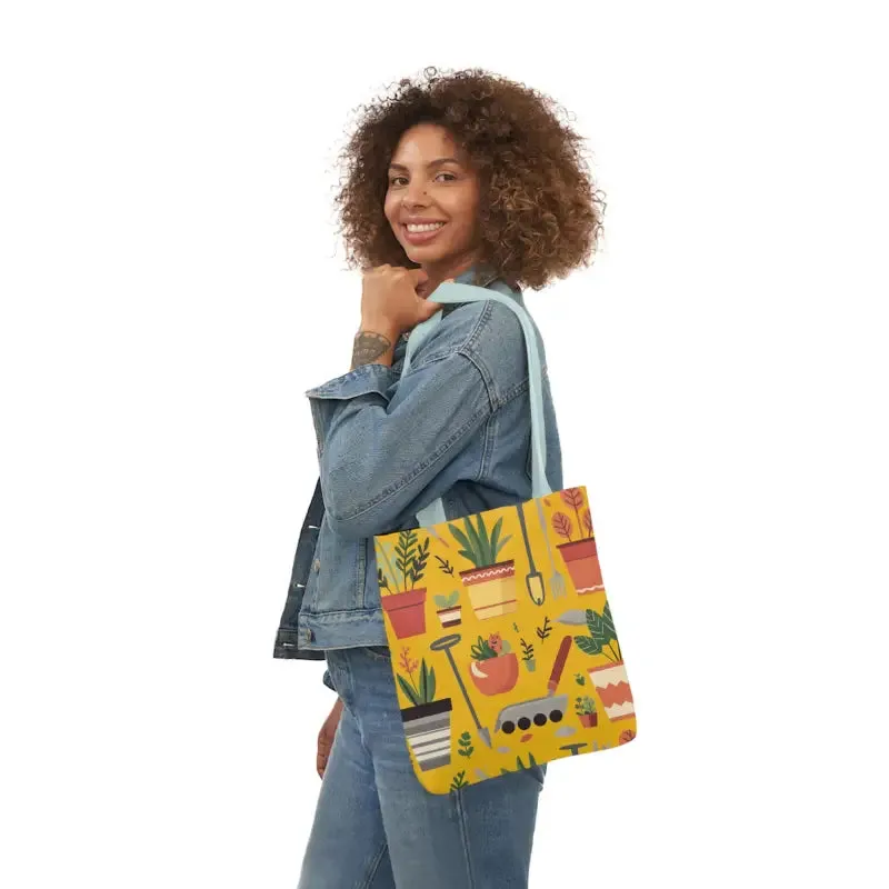 Canvas Tote Bag for Potted Plants and Garden Tools