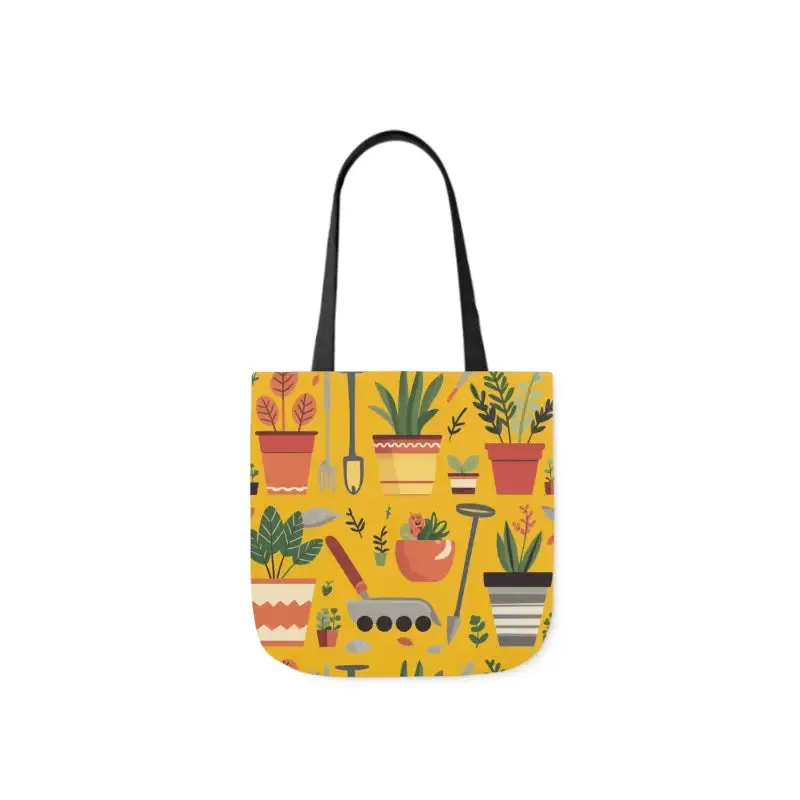 Canvas Tote Bag for Potted Plants and Garden Tools