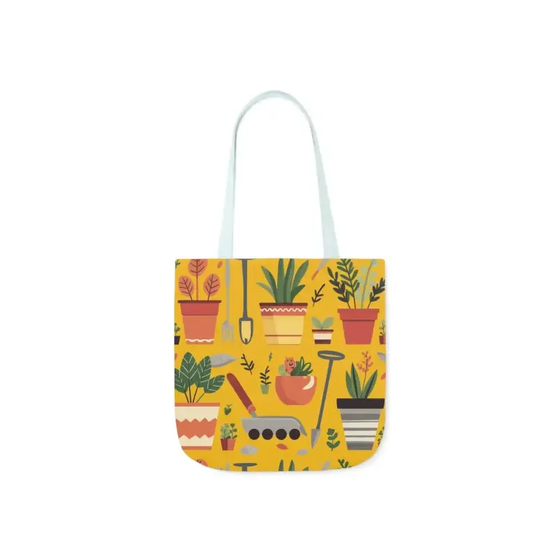 Canvas Tote Bag for Potted Plants and Garden Tools