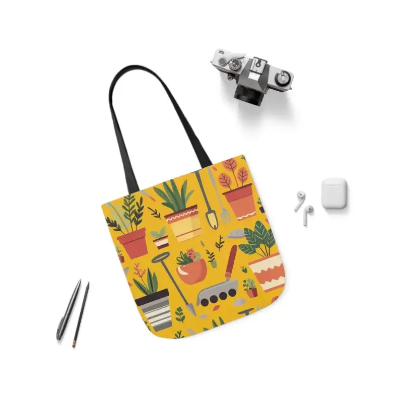 Canvas Tote Bag for Potted Plants and Garden Tools