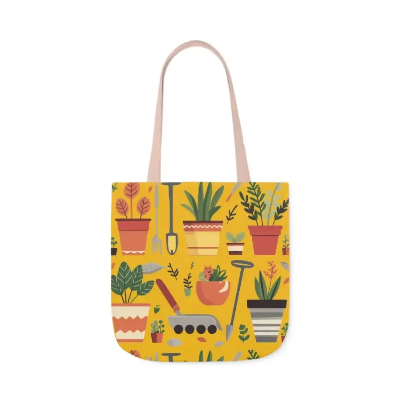 Canvas Tote Bag for Potted Plants and Garden Tools