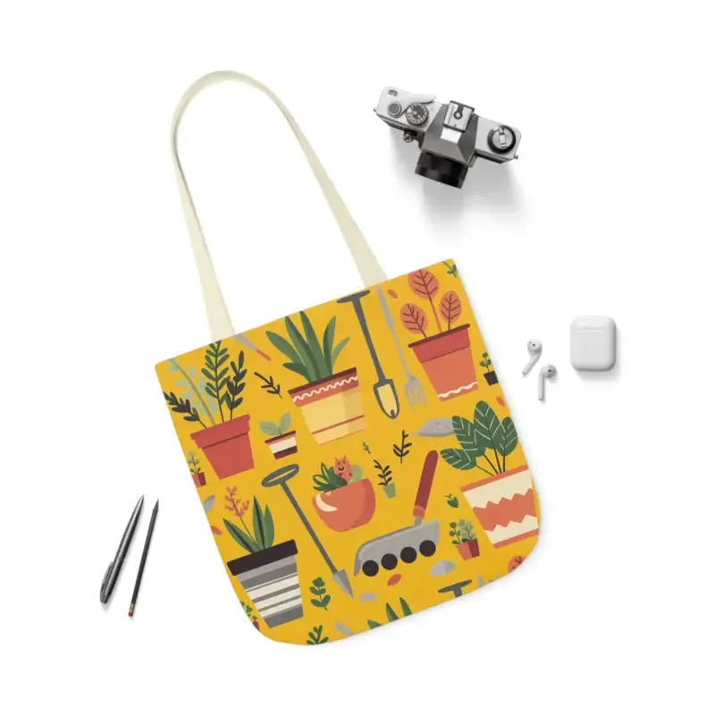 Canvas Tote Bag for Potted Plants and Garden Tools