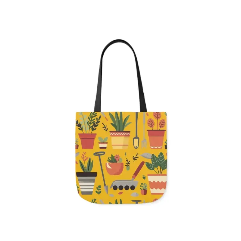 Canvas Tote Bag for Potted Plants and Garden Tools