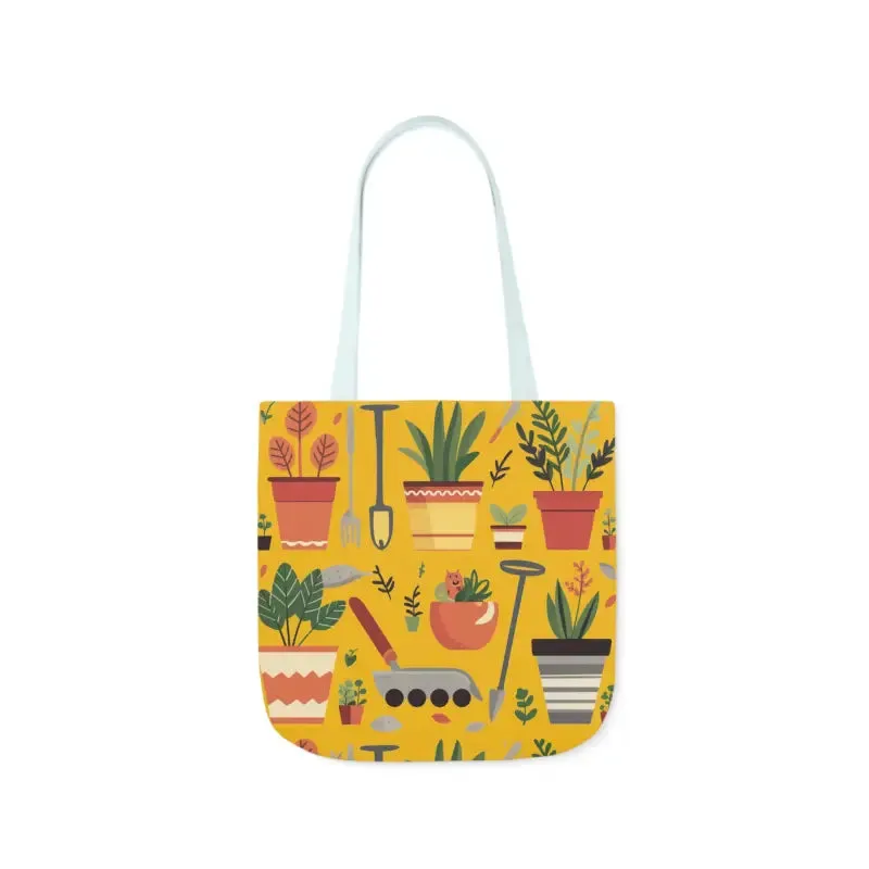 Canvas Tote Bag for Potted Plants and Garden Tools
