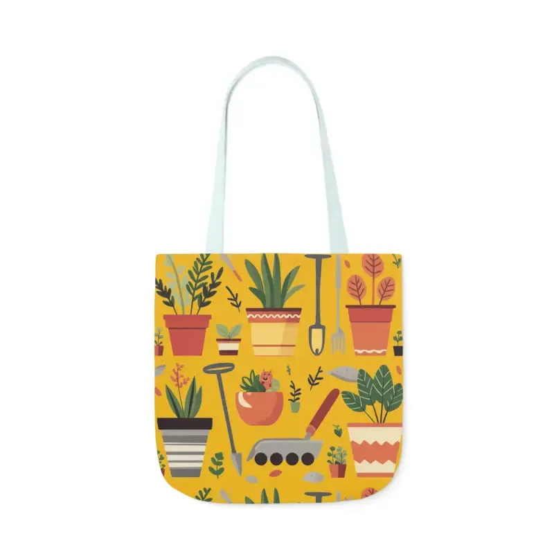 Canvas Tote Bag for Potted Plants and Garden Tools