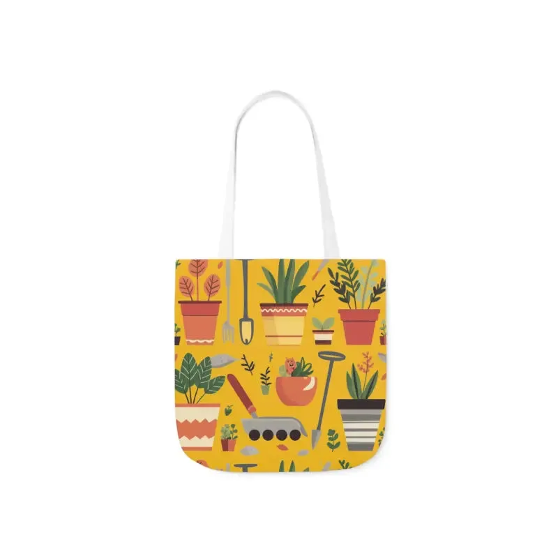 Canvas Tote Bag for Potted Plants and Garden Tools
