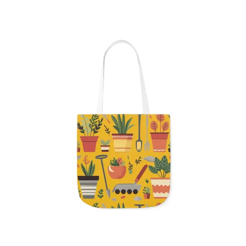 Canvas Tote Bag for Potted Plants and Garden Tools