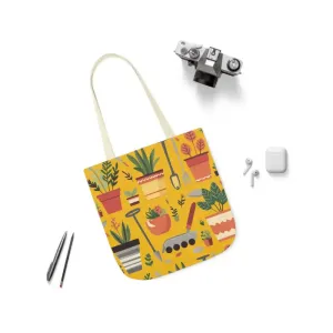Canvas Tote Bag for Potted Plants and Garden Tools