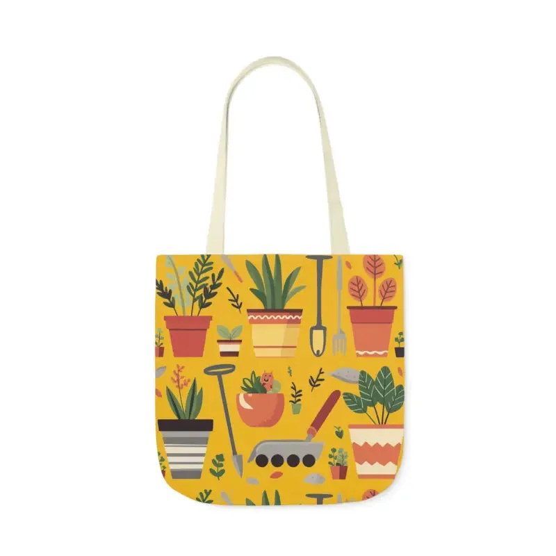 Canvas Tote Bag for Potted Plants and Garden Tools