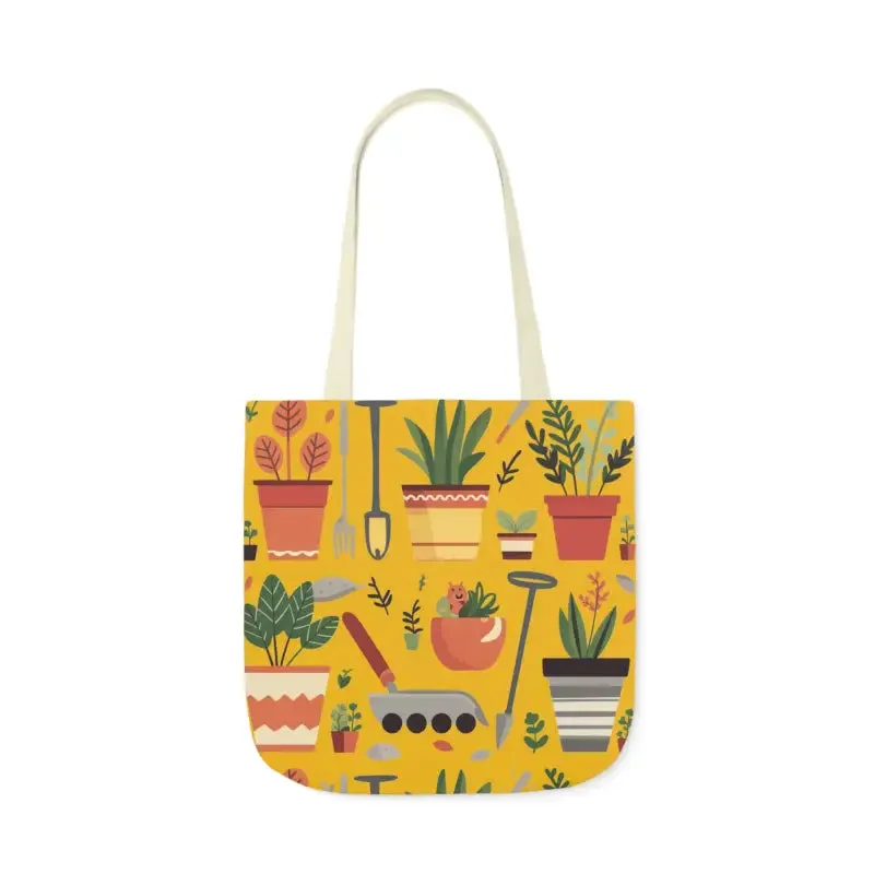 Canvas Tote Bag for Potted Plants and Garden Tools