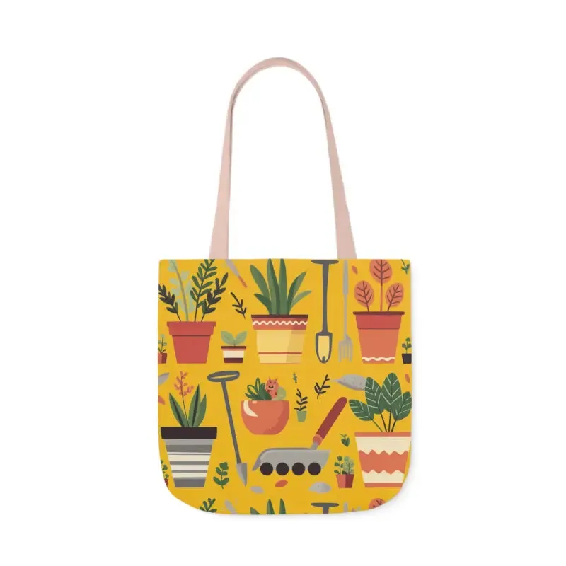 Canvas Tote Bag for Potted Plants and Garden Tools