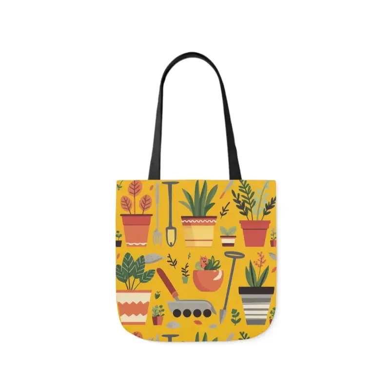 Canvas Tote Bag for Potted Plants and Garden Tools