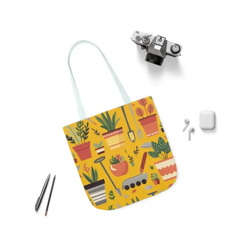 Canvas Tote Bag for Potted Plants and Garden Tools