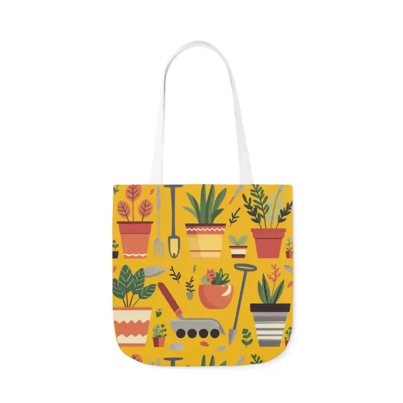 Canvas Tote Bag for Potted Plants and Garden Tools