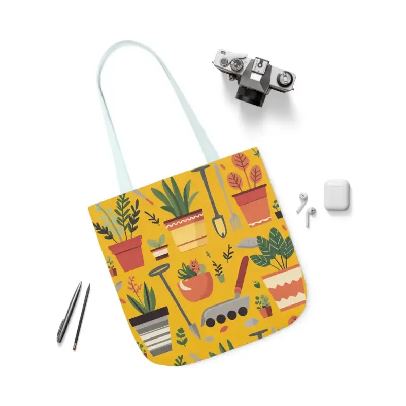 Canvas Tote Bag for Potted Plants and Garden Tools