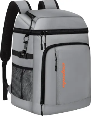 Capolo Cooler Backpack Insulated Leak Proof 36/45 Cans, Soft Camping Bacpack Cooler Thermal Bag Ice Chest, Portable Waterproof Travel Cooler Bag for Lunch Beach Picnic Shopping