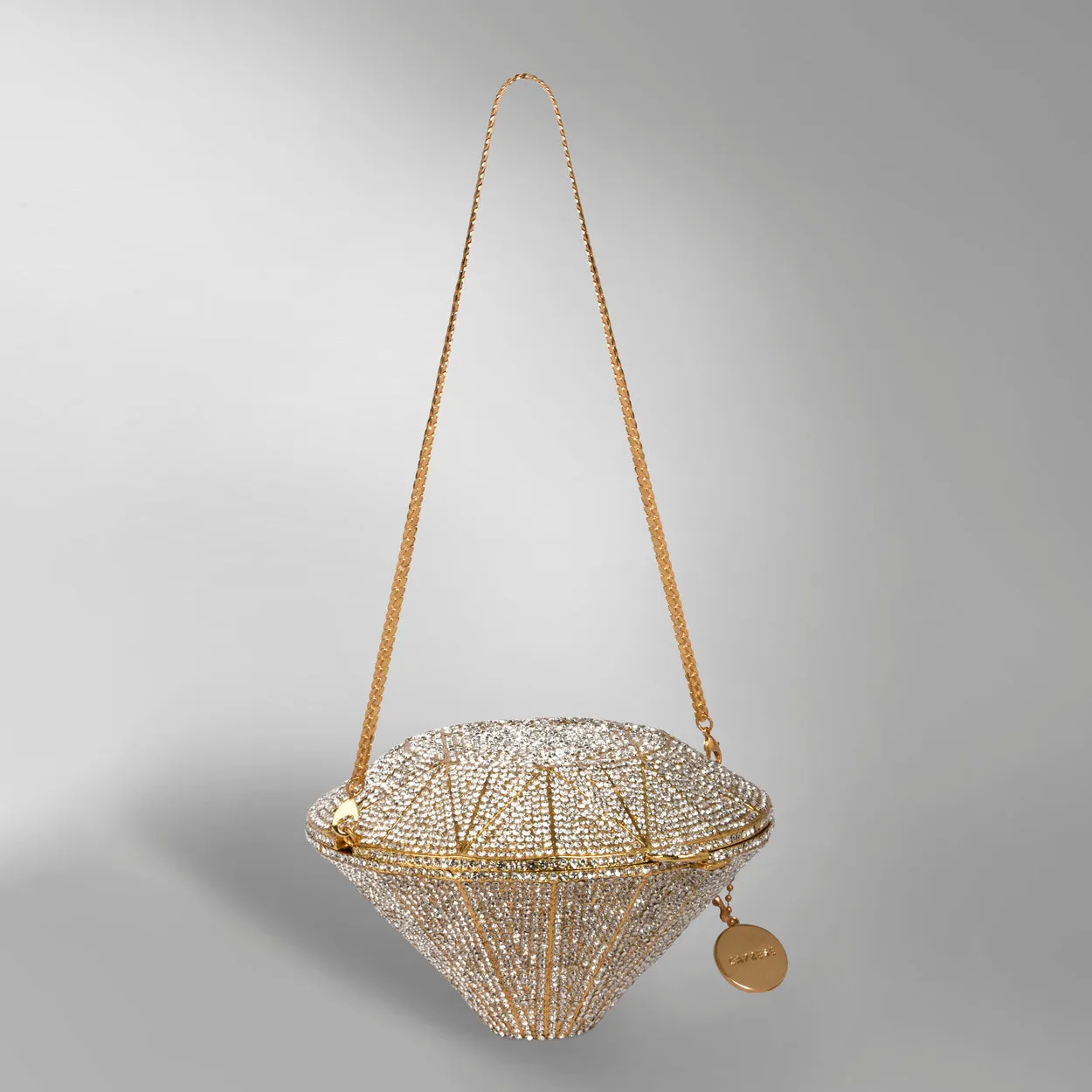 Caprese Enigma Gold Clutch