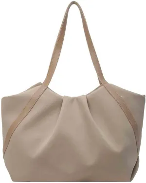 Casual Lightweight Canvas Women's Versatile Large Capacity Handbag - Commuting Shoulder Tote & Crossbody Bag