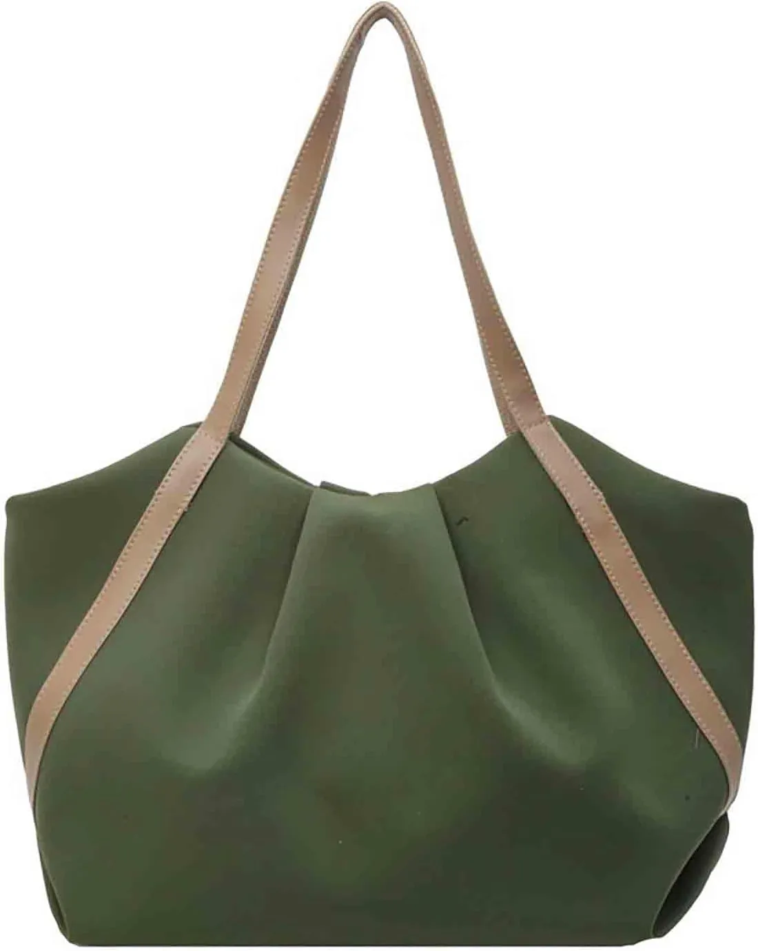 Casual Lightweight Canvas Women's Versatile Large Capacity Handbag - Commuting Shoulder Tote & Crossbody Bag
