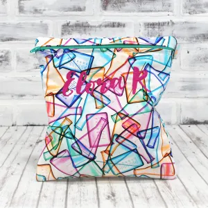 Chemistry Beakers Personalized Food Safe Bag
