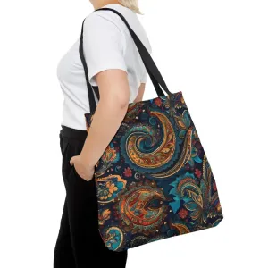 Chic Paisley Pattern Tote Bag for Everyday Vibes