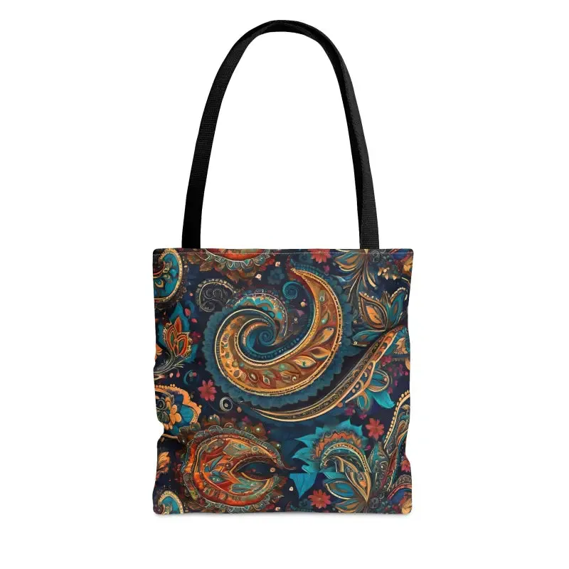 Chic Paisley Pattern Tote Bag for Everyday Vibes